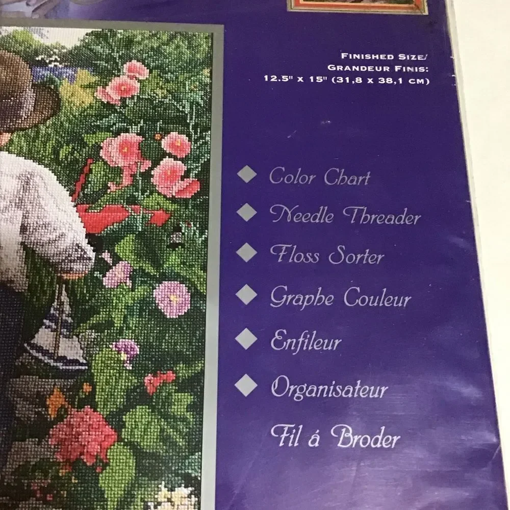 Janlynn Platinum Collection New‎ Adventures Counted Cross Stitch Kit New 12.5x15